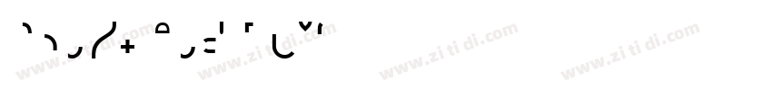 A part Sans Bold字体转换